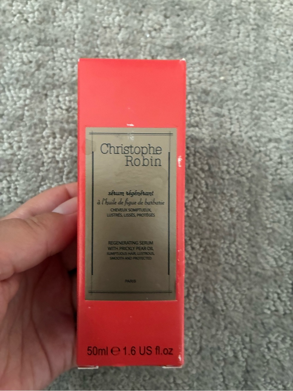 Christophe Robin Regenerating Hair Serum with Prickly Pear - 50ml/1.6 fl oz